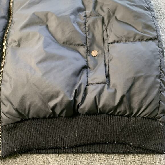 Vintage Y2K LRG Lifted Research Group Hooded Puffer Vest Mens 4XL Black Aztec - Picture 5 of 16